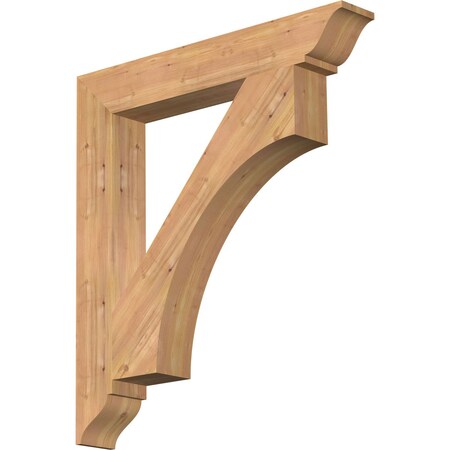 Ekena Millwork Westlake Traditional Smooth Bracket, Western Red Cedar, 5 1/2"W x 38"D x 42"H BKT06X38X42WTL01SWR